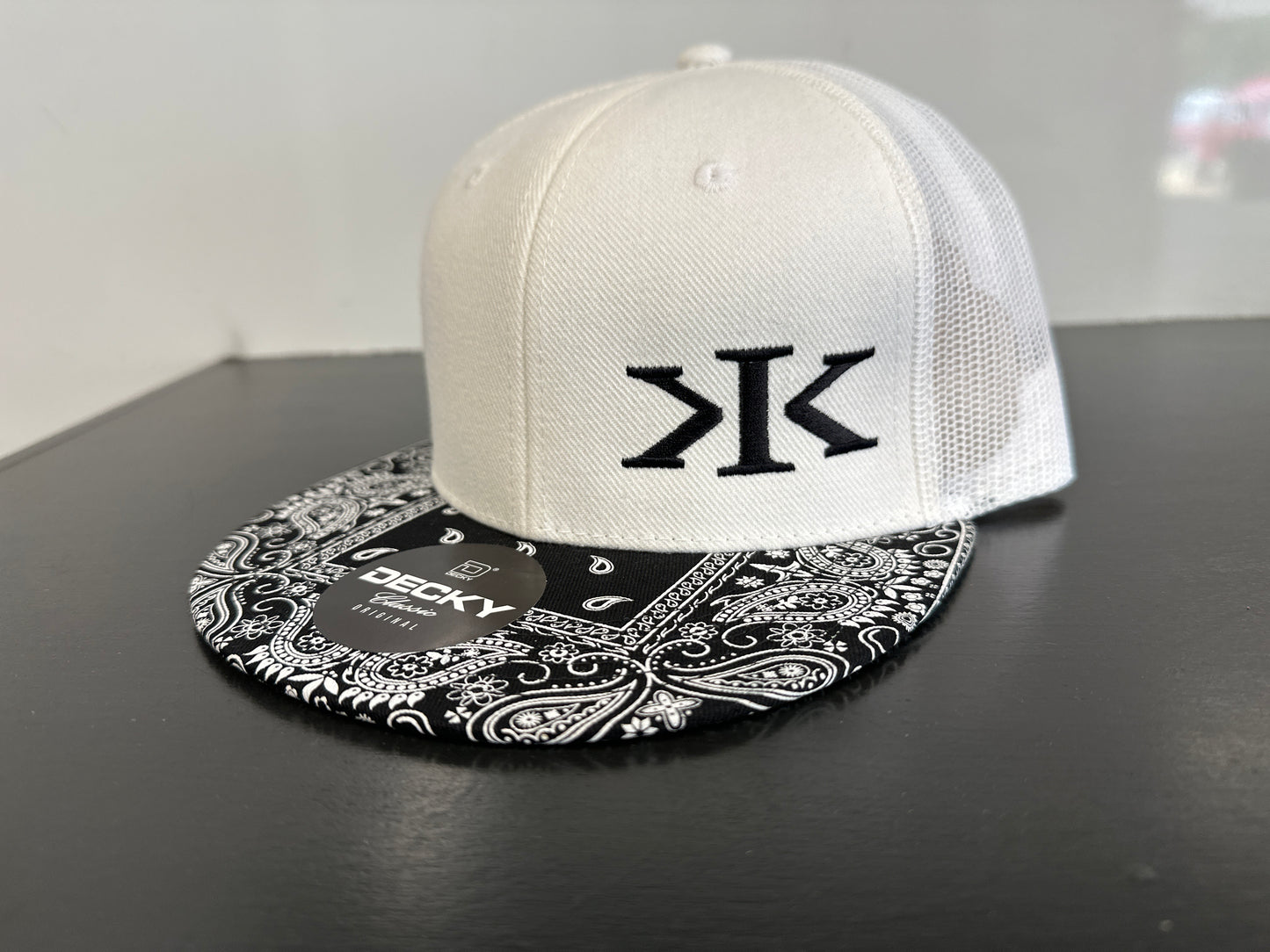 DECKY SNAPBACKS WITH MATCHING K.I.K. LOGO