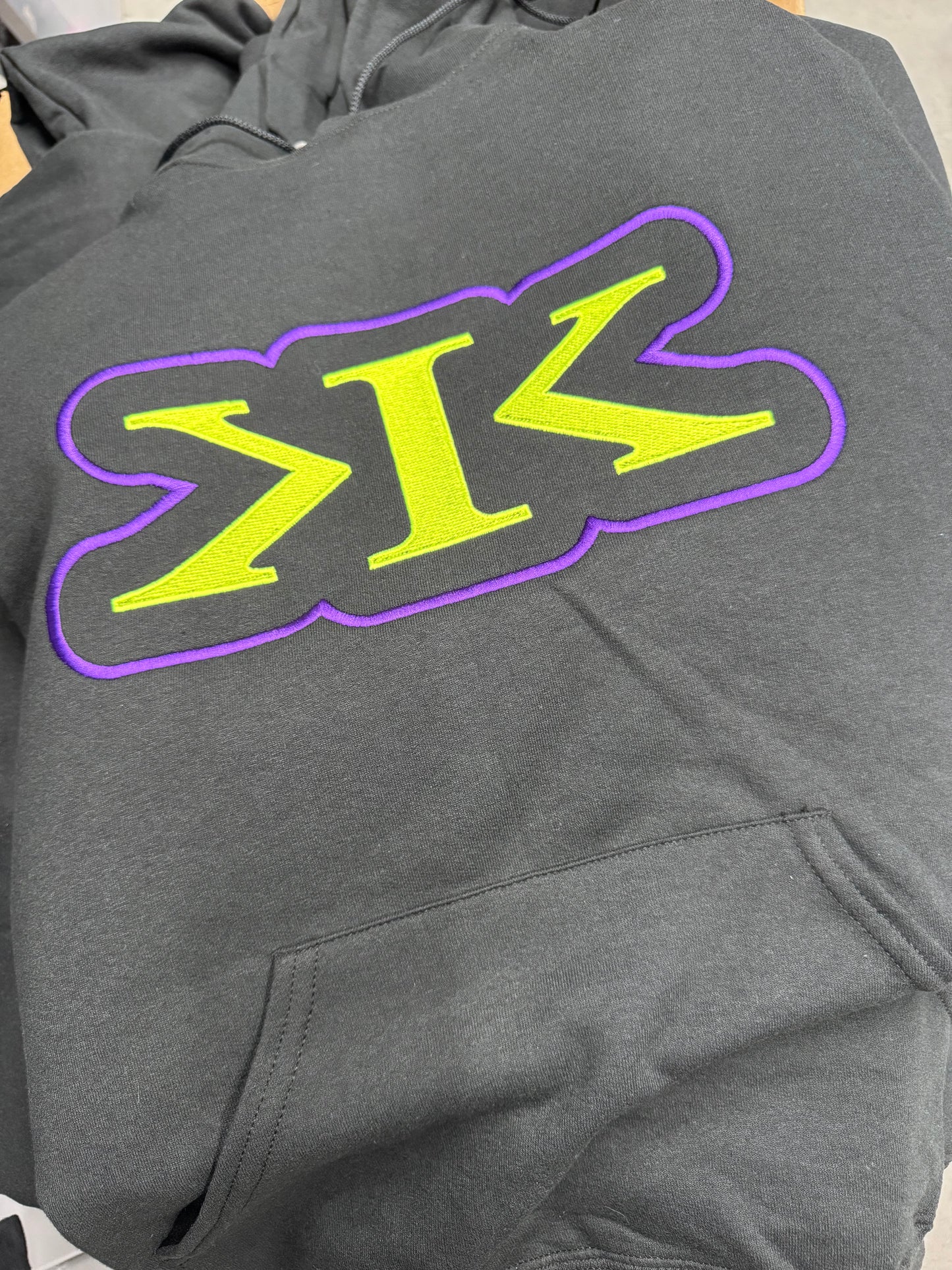 K.I.K. BUBBLE LOGO HOODIE