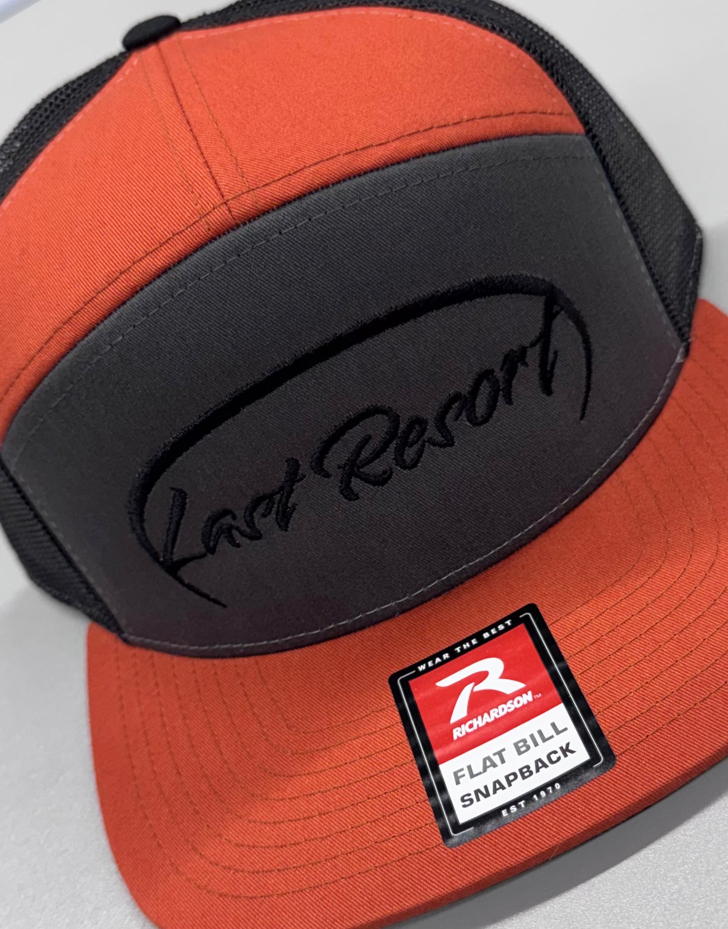 LAST RESORT LIMITED EDITION 7 PANEL FLAT BILL SNAPBACK
