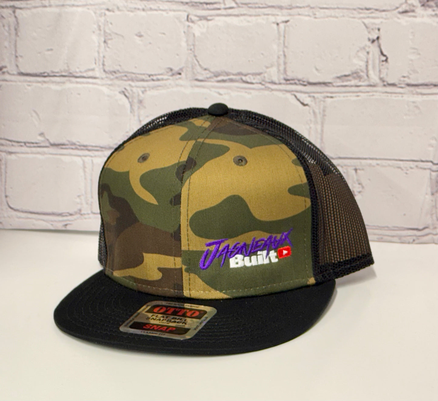 JAGNEAUX BUILT OTTO FLAT BILL MESH SNAPBACK