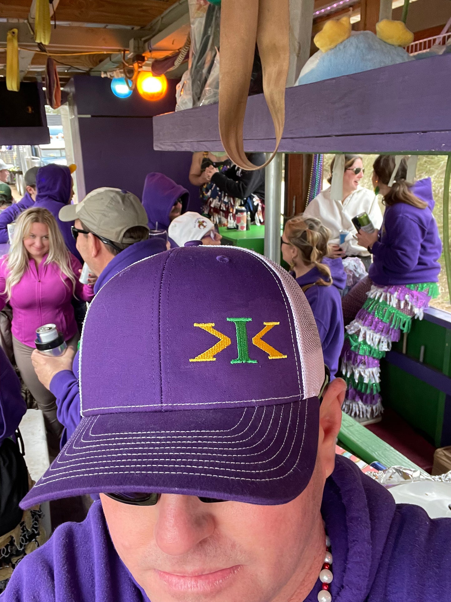 RICHARDSON 112 TRUCKER Mardi Gras Hats