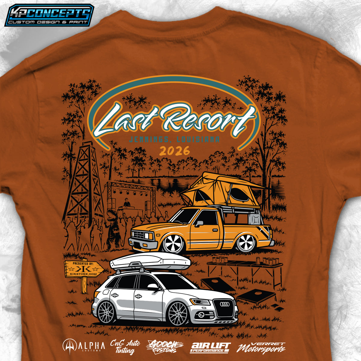 *PRE ORDER* LAST RESORT SHOW EVENT SHIRTS