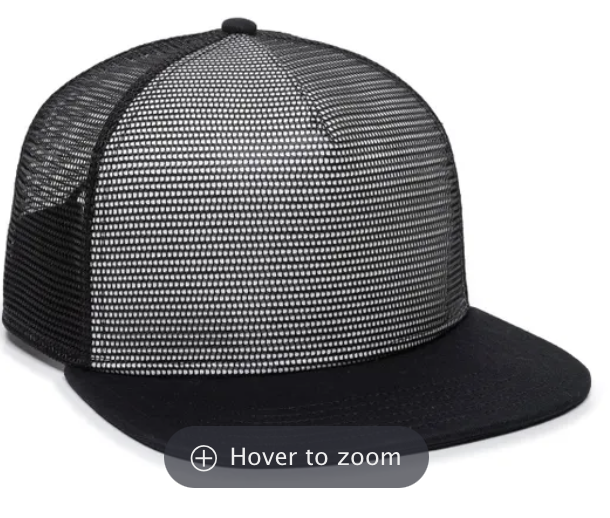OUTDOOR CAP FLAT BILL MESH SNAPBACK