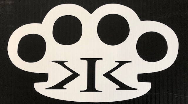 K.I.L. BRASS KNUCKLES STICKER