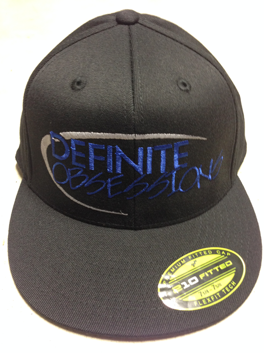 DEFINITE OBSESSIONS FLEXFIT FLAT BILL