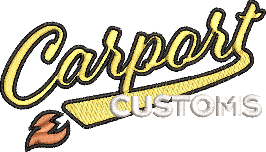 CARPORT CUSTOMS OTTO FLAT BILL MESH SNAPBACK