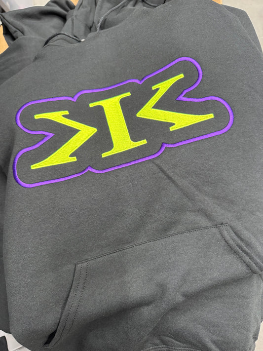 K.I.K. BUBBLE LOGO HOODIE