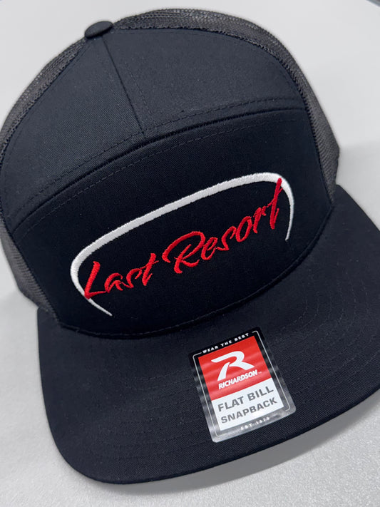 LAST RESORT LIMITED EDITION 7 PANEL FLAT BILL SNAPBACK