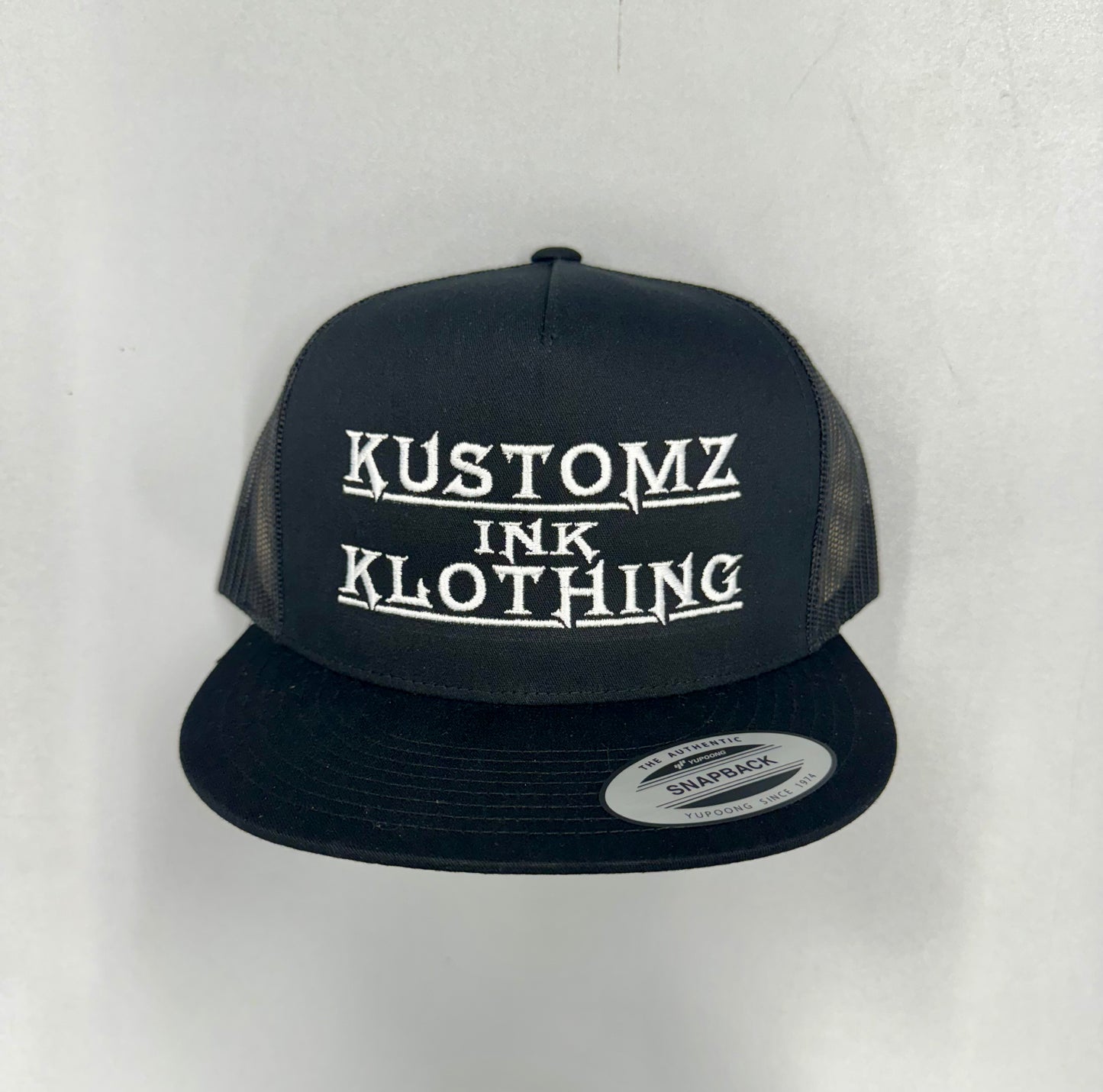KUSTOMZ INK KLOTHING OTTO FLAT BILL MESH SNAPBACK