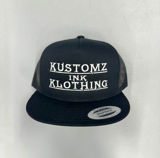 KUSTOMZ INK KLOTHING OTTO FLAT BILL MESH SNAPBACK