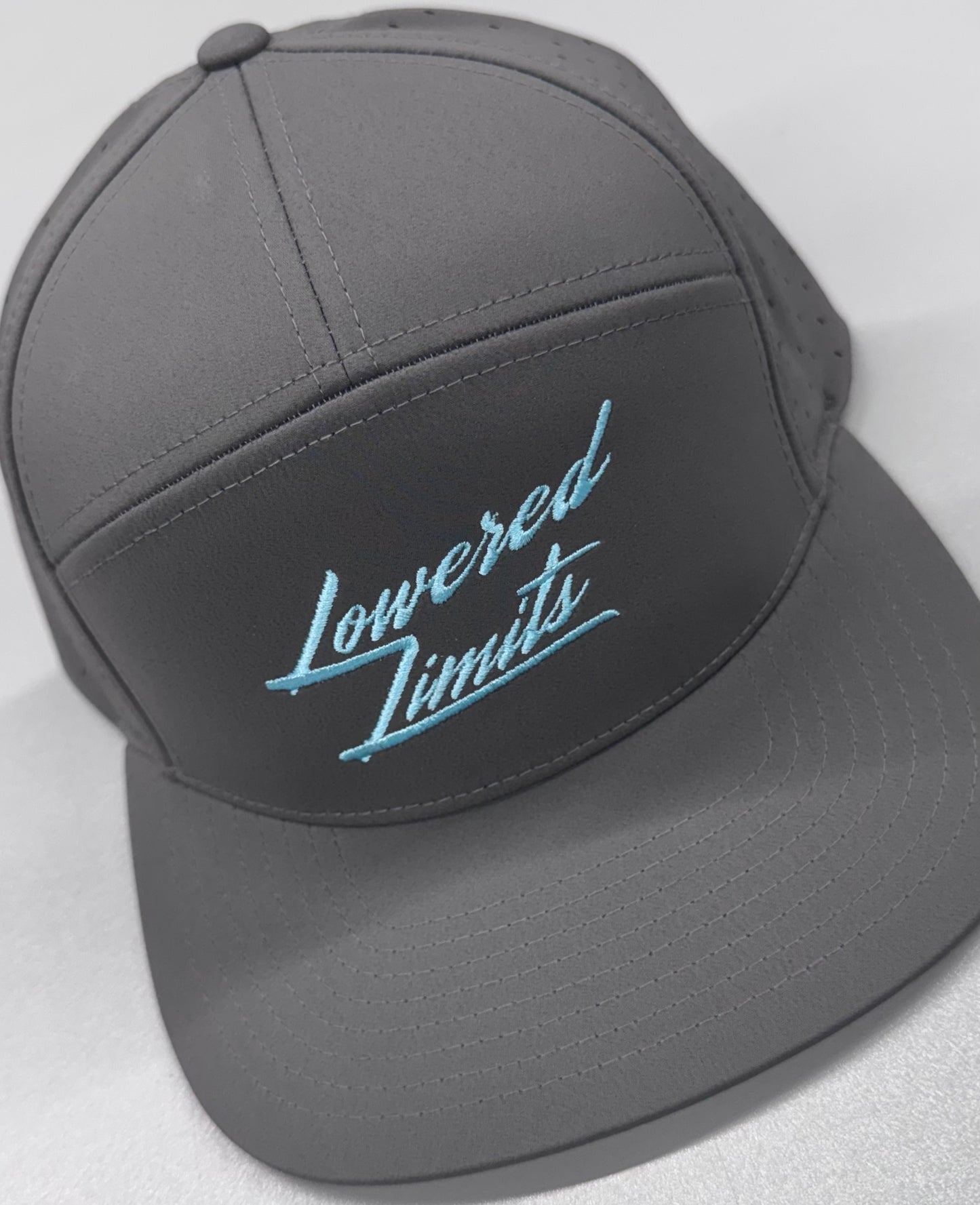 LOWERED LIMITS LIMITED EDITION 7 PANEL FLAT BILL SNAPBACK