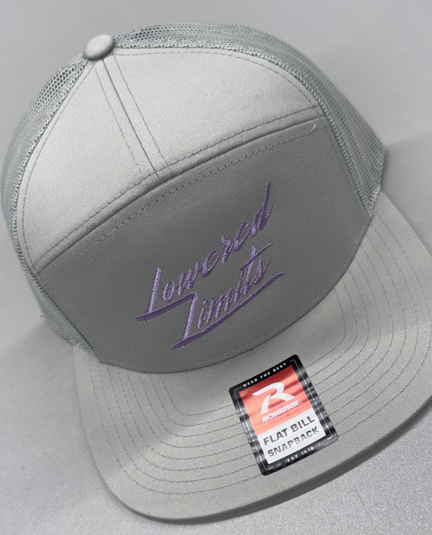 LOWERED LIMITS LIMITED EDITION 7 PANEL FLAT BILL SNAPBACK