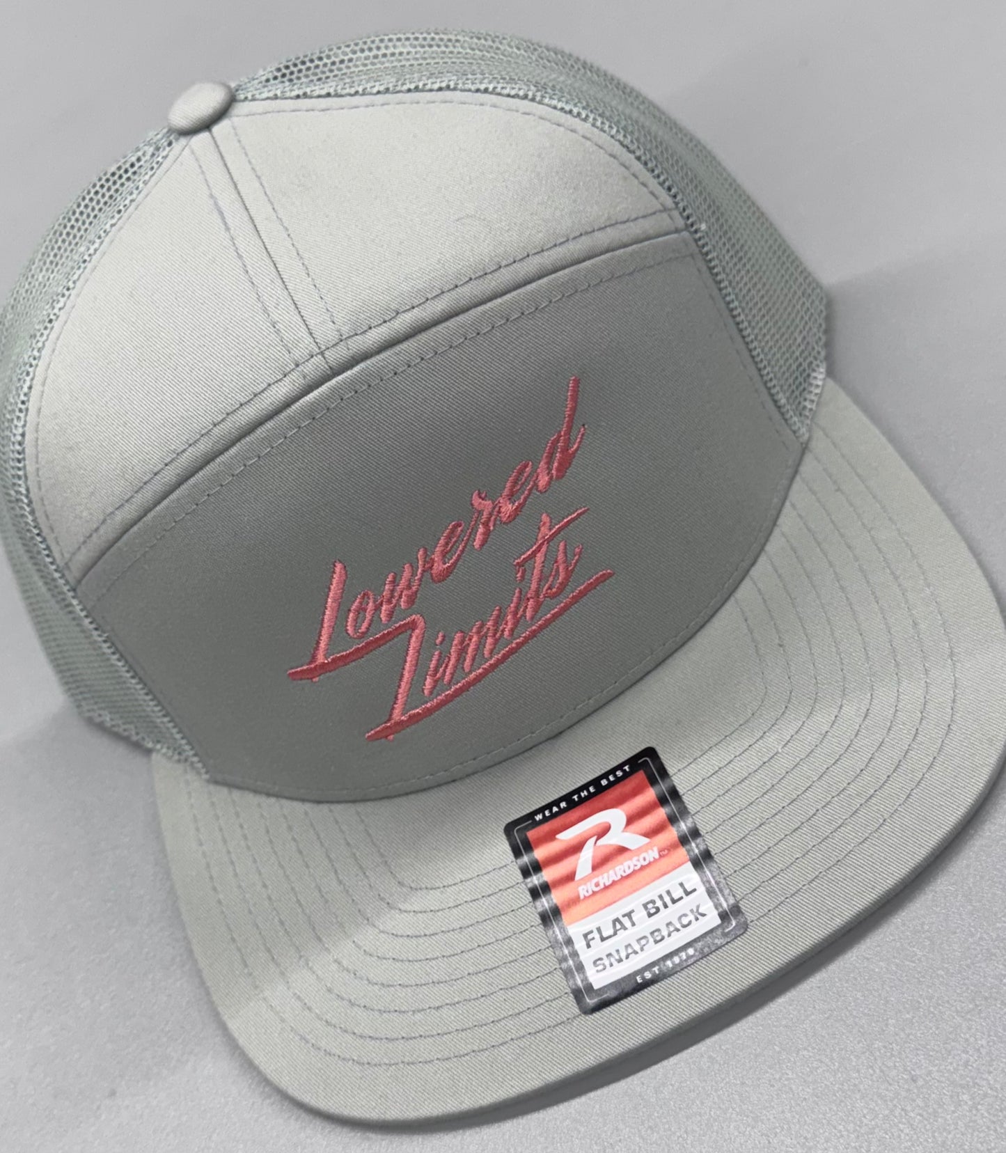 LOWERED LIMITS LIMITED EDITION 7 PANEL FLAT BILL SNAPBACK