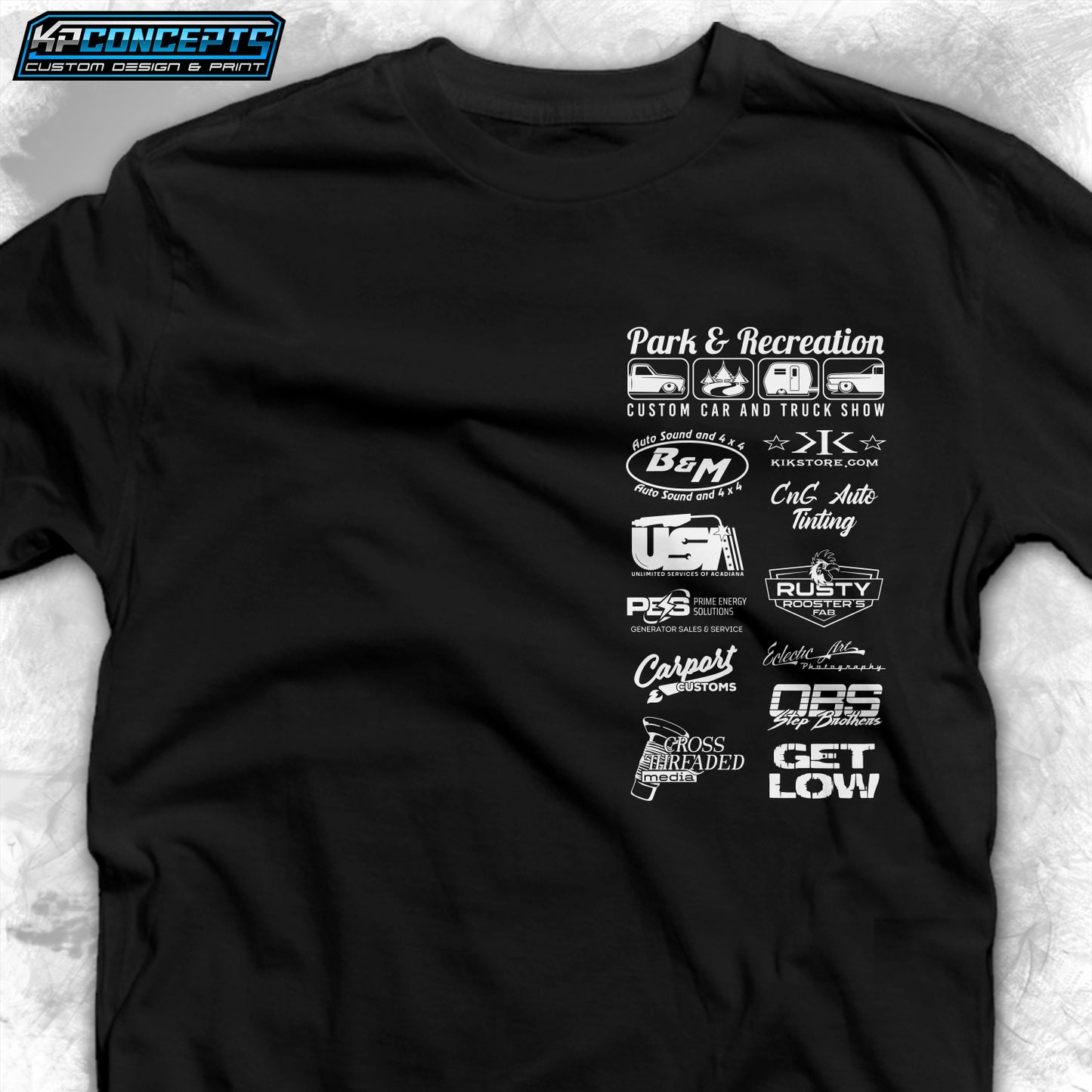 Park & Recreation 2026 Event Shirts