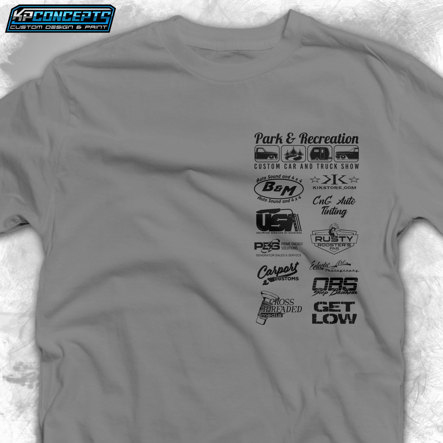Park & Recreation 2026 Event Shirts