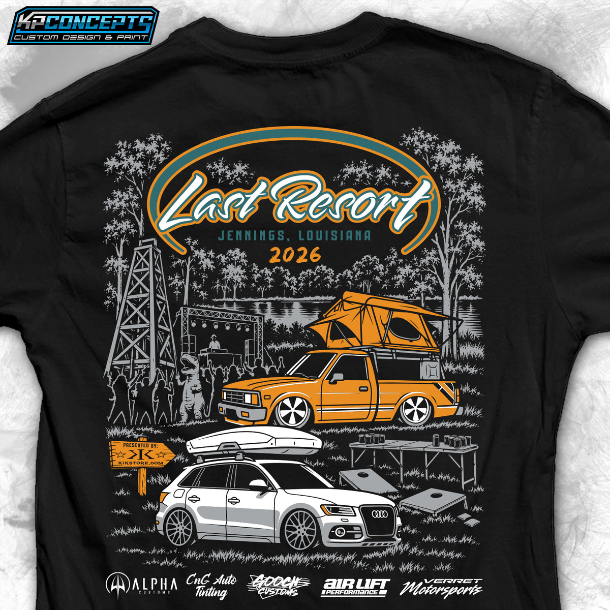 *PRE ORDER* LAST RESORT SHOW EVENT SHIRTS