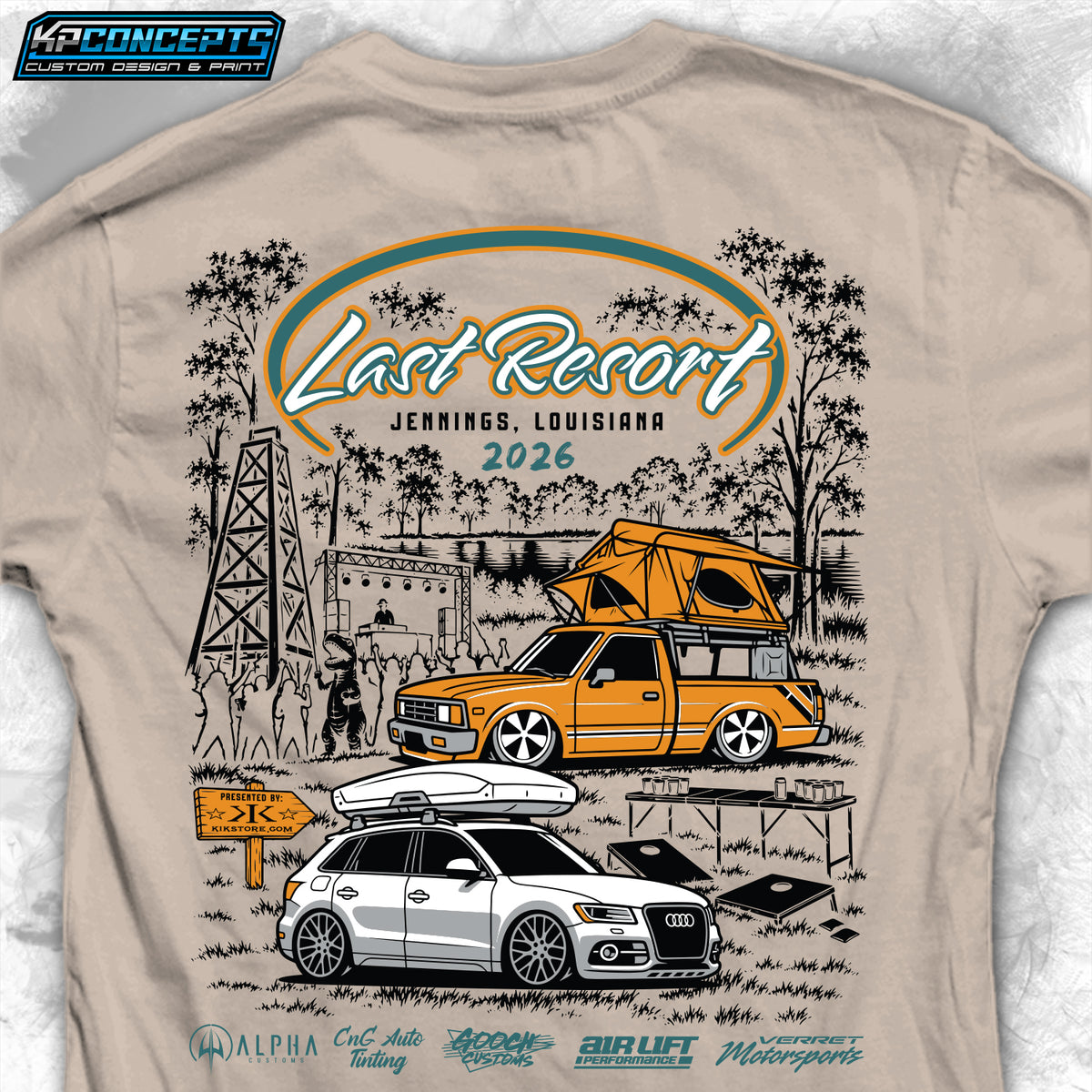 *PRE ORDER* LAST RESORT SHOW EVENT SHIRTS