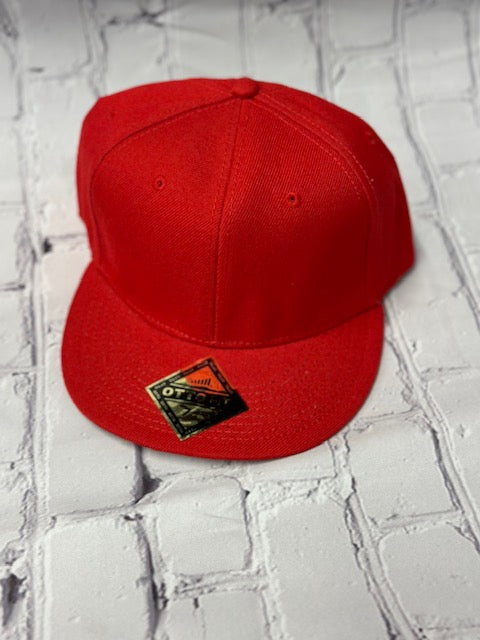 Otto Fitted Red Hat w/ K.I.K. Logo