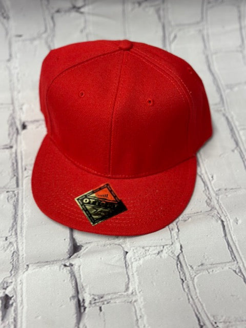 Otto Fitted Red Hat w/ K.I.K. Logo