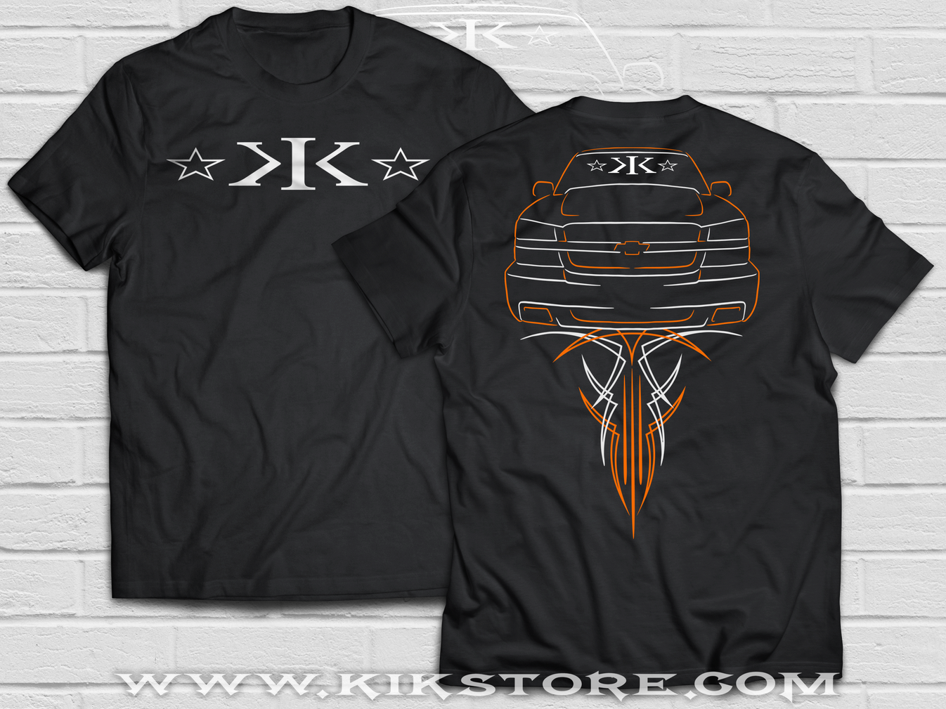 NBS PINSTRIPE Kustomz Ink Klothing