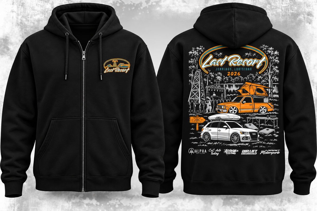 *PRE ORDER* LAST RESORT SHOW EVENT HOODIES