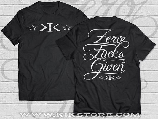 ** PRE ORDER** ZERO FUCKS GIVEN